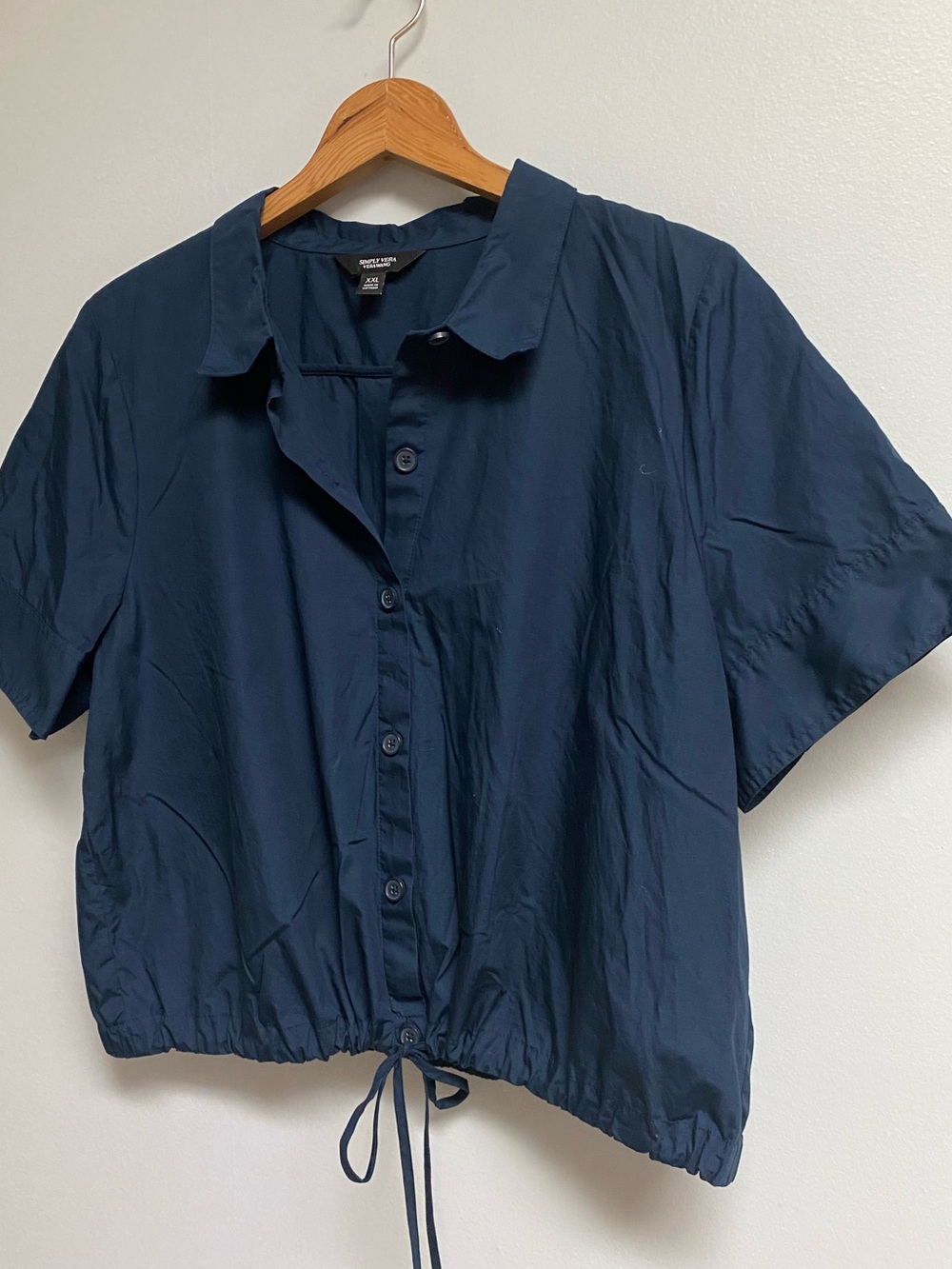 NWOT SIMPLY VERA VERA WANG TOP - XXL - Picture 5 of 8